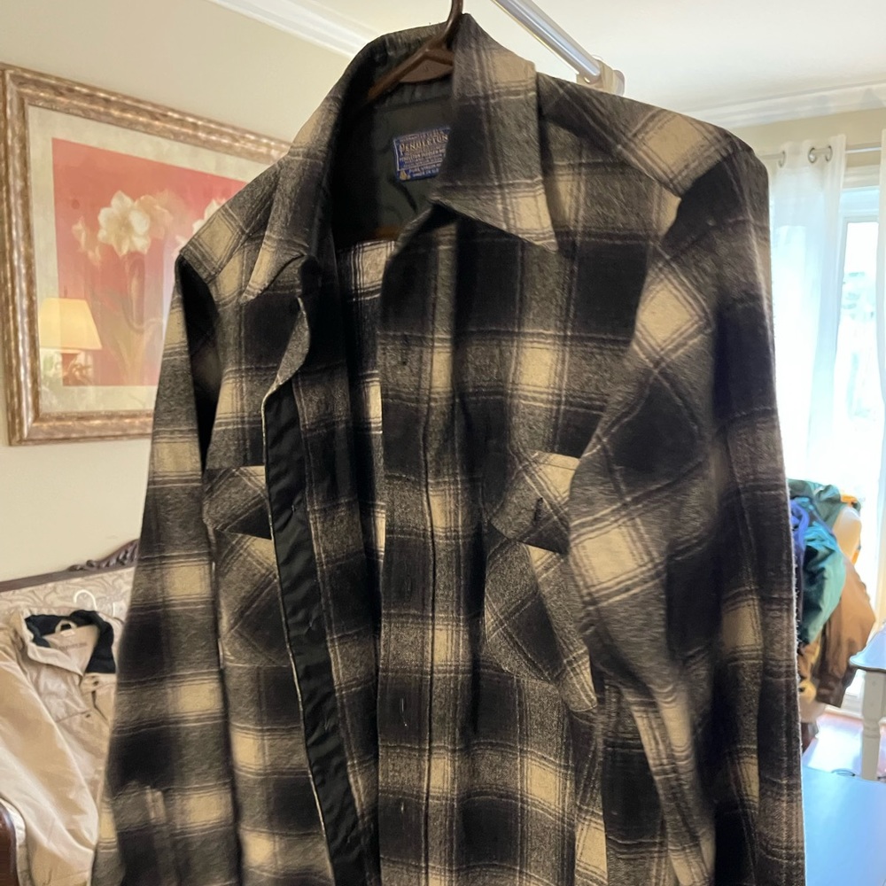 Plaid Wool shirt by Pendleton